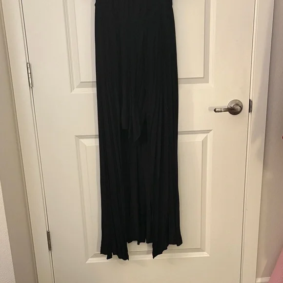 Witchy Black Off-Shoulder Romper/Dress - Picture 3 of 4